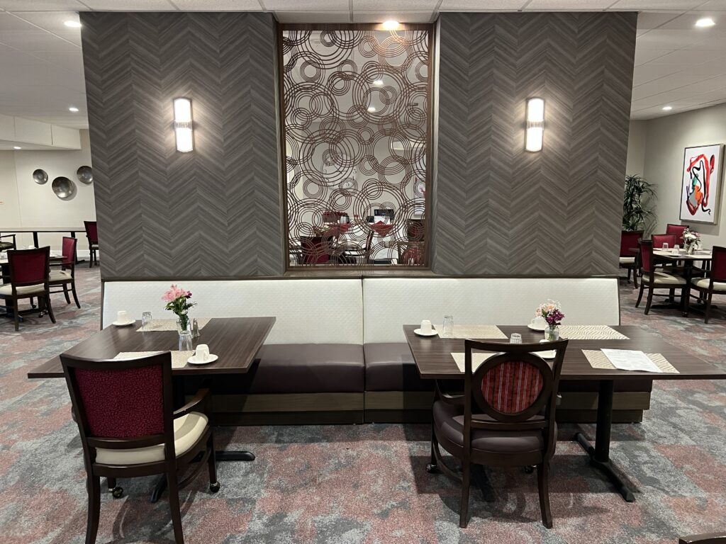 casa dining panels (decorative laser cut wood panels)